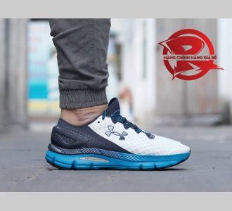 Giày Under Armour Gemini 2 White/Blue