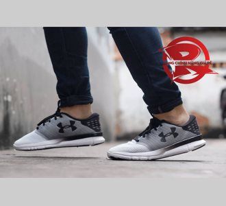 Giày Under Armour Grey/White