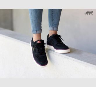 Giày Nike Air Force 1 Suede Black