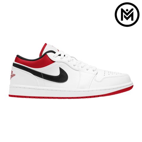 Giày Nike Air Jordan 1 Low 'White University Red'