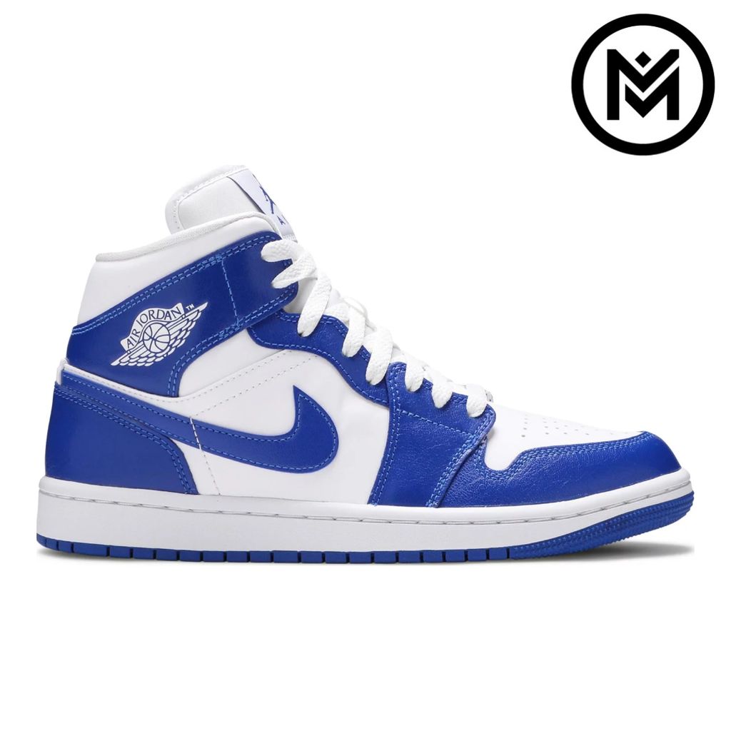 Giày Nike Air Jordan 1 Mid 'Kentucky Blue'