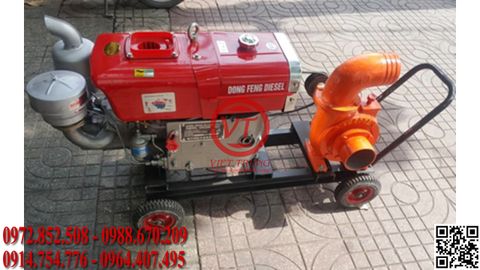 Máy bơm nước đầu bơm Kubota phi 150 Diesel D24 (VT-BNDei04)