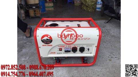 Máy phát điện Bamboo BmB 4800E chạy xăng (3Kw đề) (VT-BMB09)