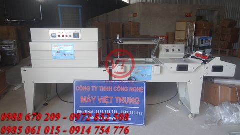 Máy co màng, cắt màng bán tự động dập tay (VT-CM40)