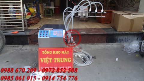 Máy chiết rót tự động 6 vòi dạng lỏng(VT-CR48)