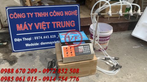 Máy chiết rót tự động 4 vòi dạng lỏng(VT-CR46)