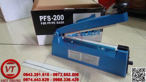Máy hàn miệng túi dập tay PFS 200 vỏ nhựa(VT-HT01)
