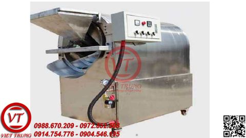 Máy rang hạt LQ50GX dùng gas (Inox) 20-25 kg/mẻ (VT-HR18)|Việt Trung