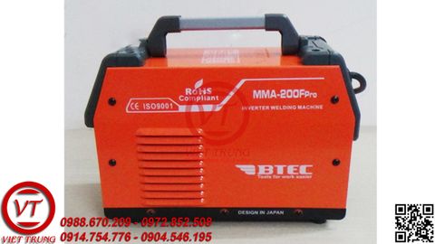 Máy hàn BTEC Inverter MMA-200F Pro(VT-MH03)