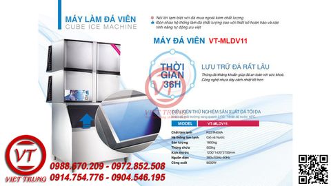 Máy làm đá viên 1800kg/24h (VT-MLDV11)