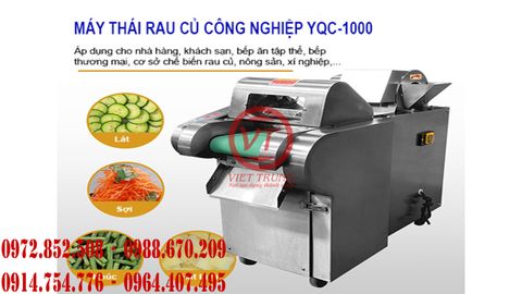 MÁY THÁI RAU CỦ QUẢ YQC-1000 (VT-MTCQ48)