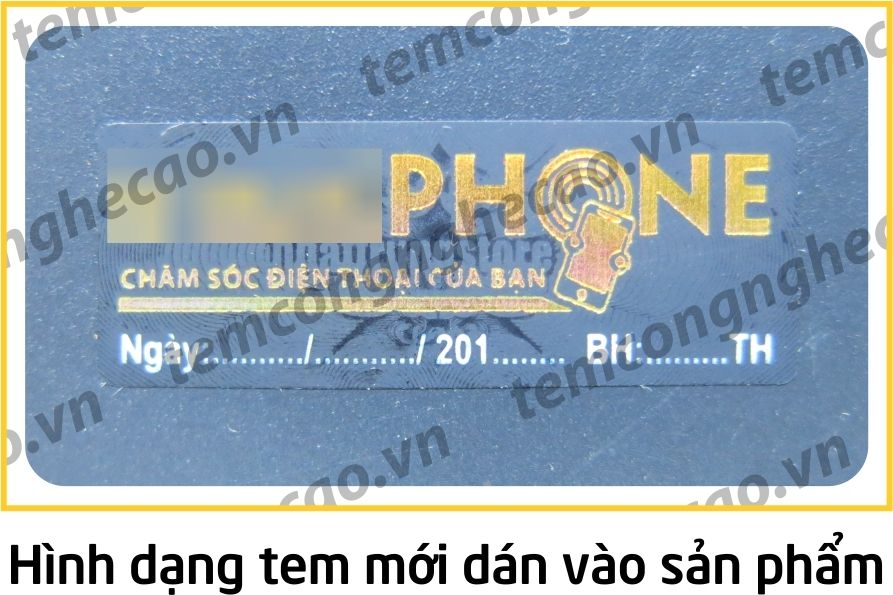 Tem Bảo Hành NP021