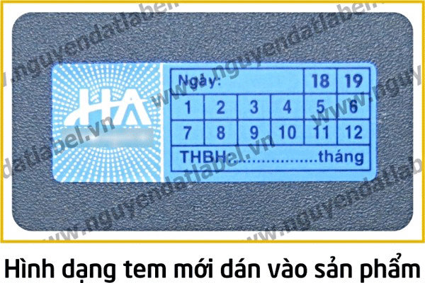 Tem Bảo Hành NP016