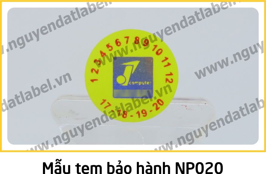 Tem Niêm Phong NP020