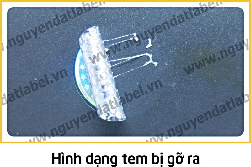 Tem Laser Tróc Tổ Ong