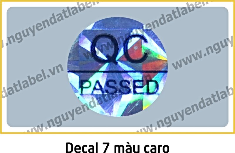 Decal 7 Màu