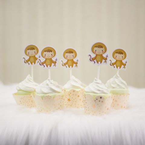  Que cắm Bánh Cupcake - cung Nhân Mã (set 10) 