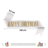 Băng đeo Sash lấp lánh - Happy Birthday - Nhiều màu