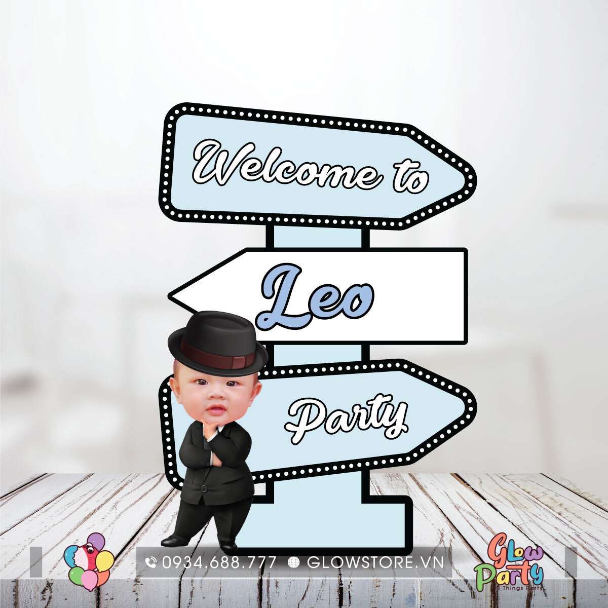 Bảng Welcome - Baby Boss