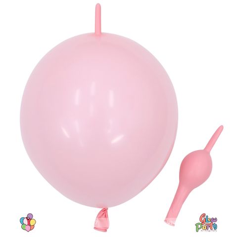 Bóng tròn 2 đầu - Pastel Pink - 100 trái - 150k
