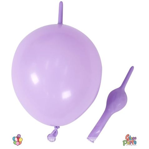 Bóng tròn 2 đầu - Pastel Purple - 100 trái - 150k