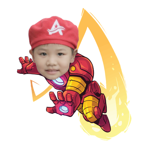  Chibi Ironman - Mẫu 01 