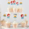 Quấn bánh Cupcake - Vàng Đồng ép kim