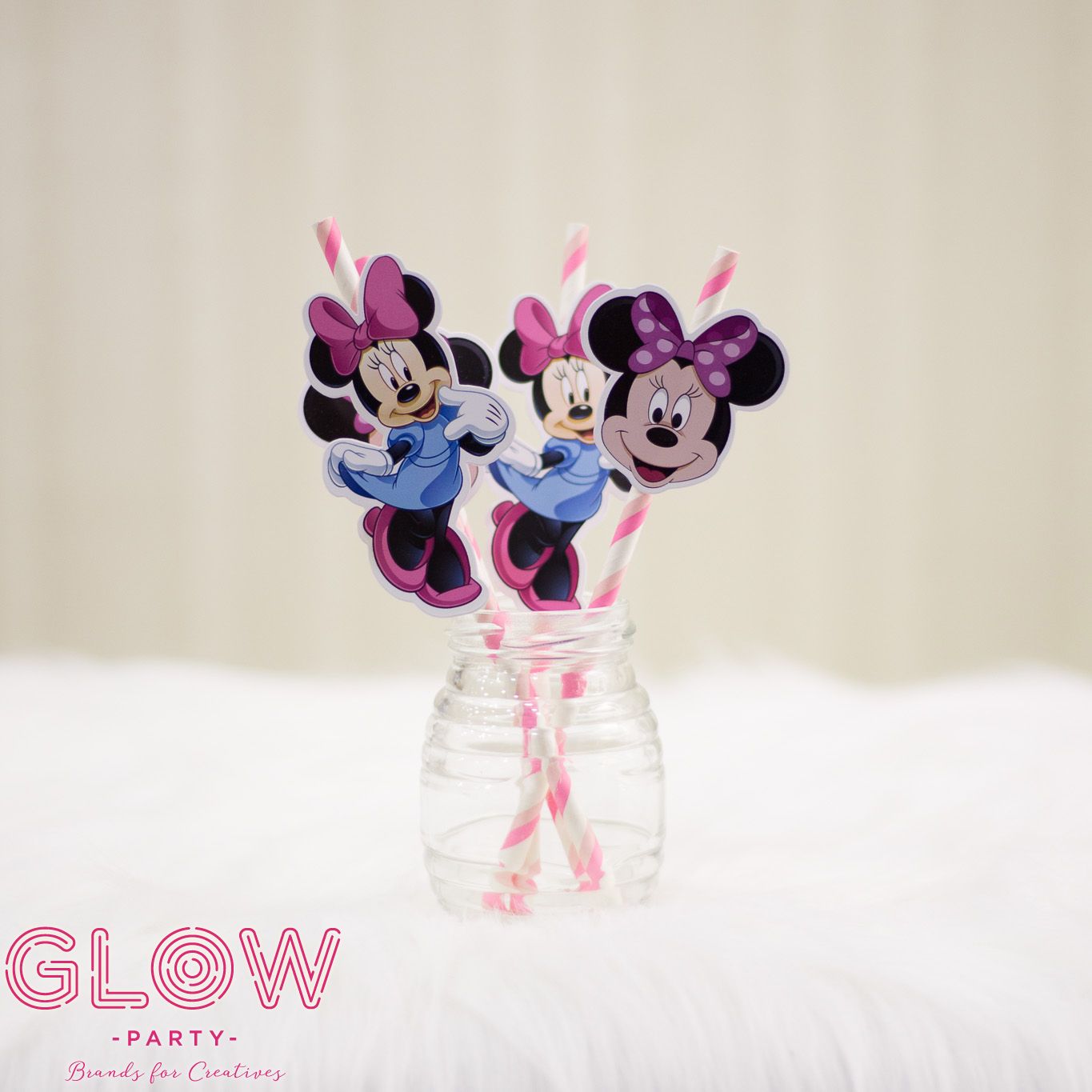 Ống Hút Giấy - Minnie