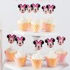 Que cắm Bánh Cupcake - Minnie (set 10)