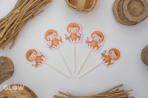  Que cắm Bánh Cupcake - cung Nhân Mã (set 10) 