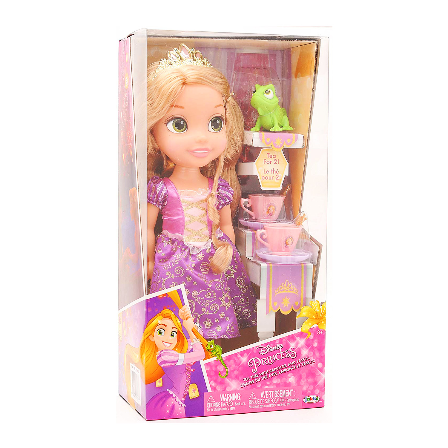 tea time with rapunzel and pascal