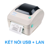 Máy in tem mã vạch Xprinter XP 470B (USB, LAN)