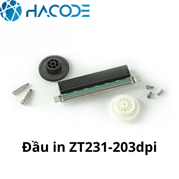 Đầu in máy in mã vạch Zebra ZT231 203dpi – HACODE.VN