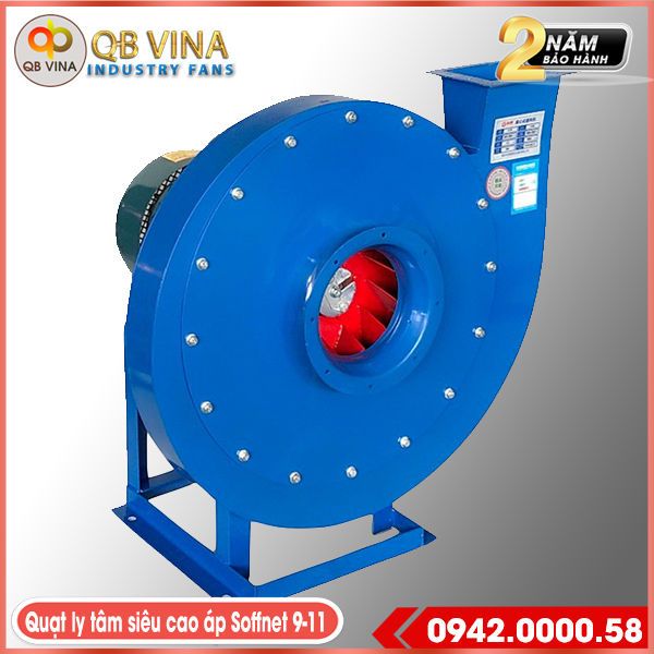 Quạt ly tâm siêu cao áp nhập khẩu Soffnet 9-19