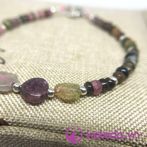 Vòng Tourmaline Mix Bạc 925 KATEDA