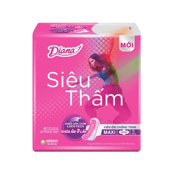  DIANA BĂNG VỆ SINH SIÊU THẤM CÁNH 8M 