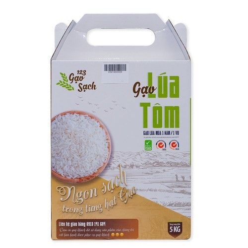  GẠO SẠCH LÚA TÔM 5KG 