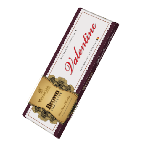  SOCOLA VALENTINE BROWN CHOCOLATE 37G 