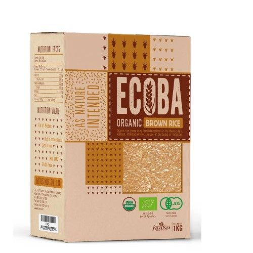  GẠO HỮU CƠ ECOBA KIM MỄ 1KG 