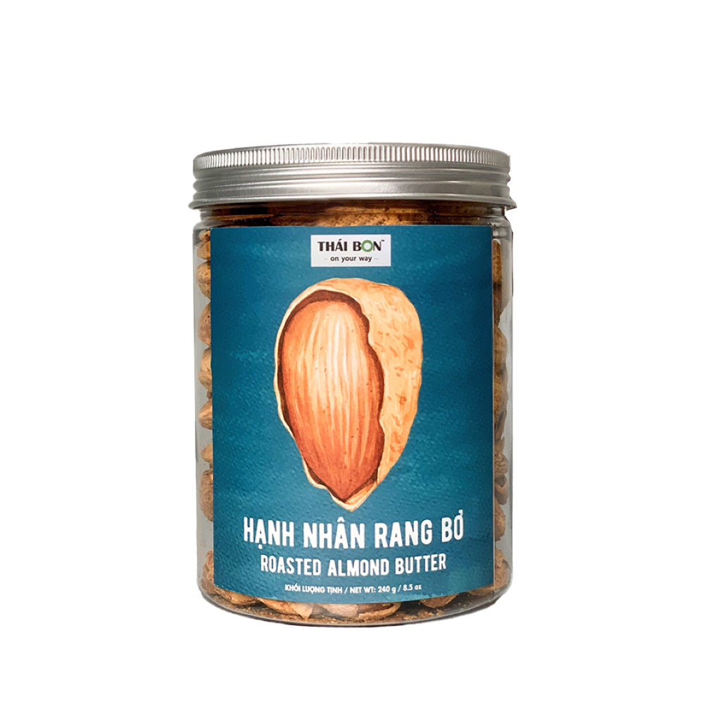  HẠNH NHÂN RANG BƠ THÁI BON 240G 