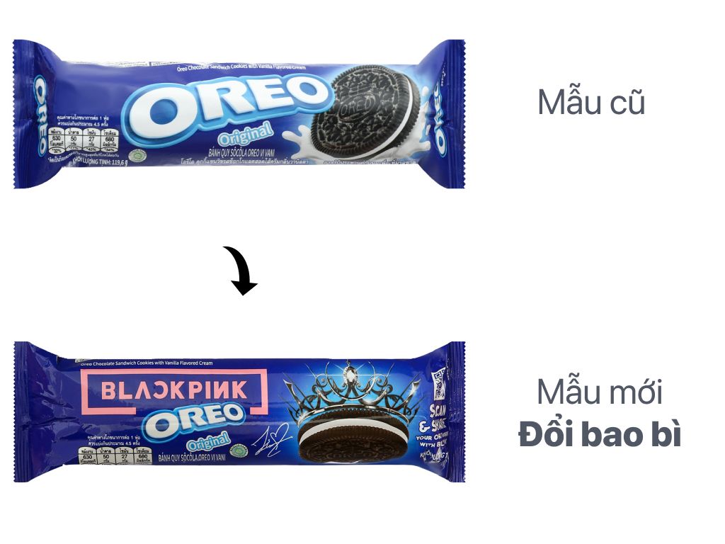 BÁNH QUY OREO KEM VANI 137G BON GROCER