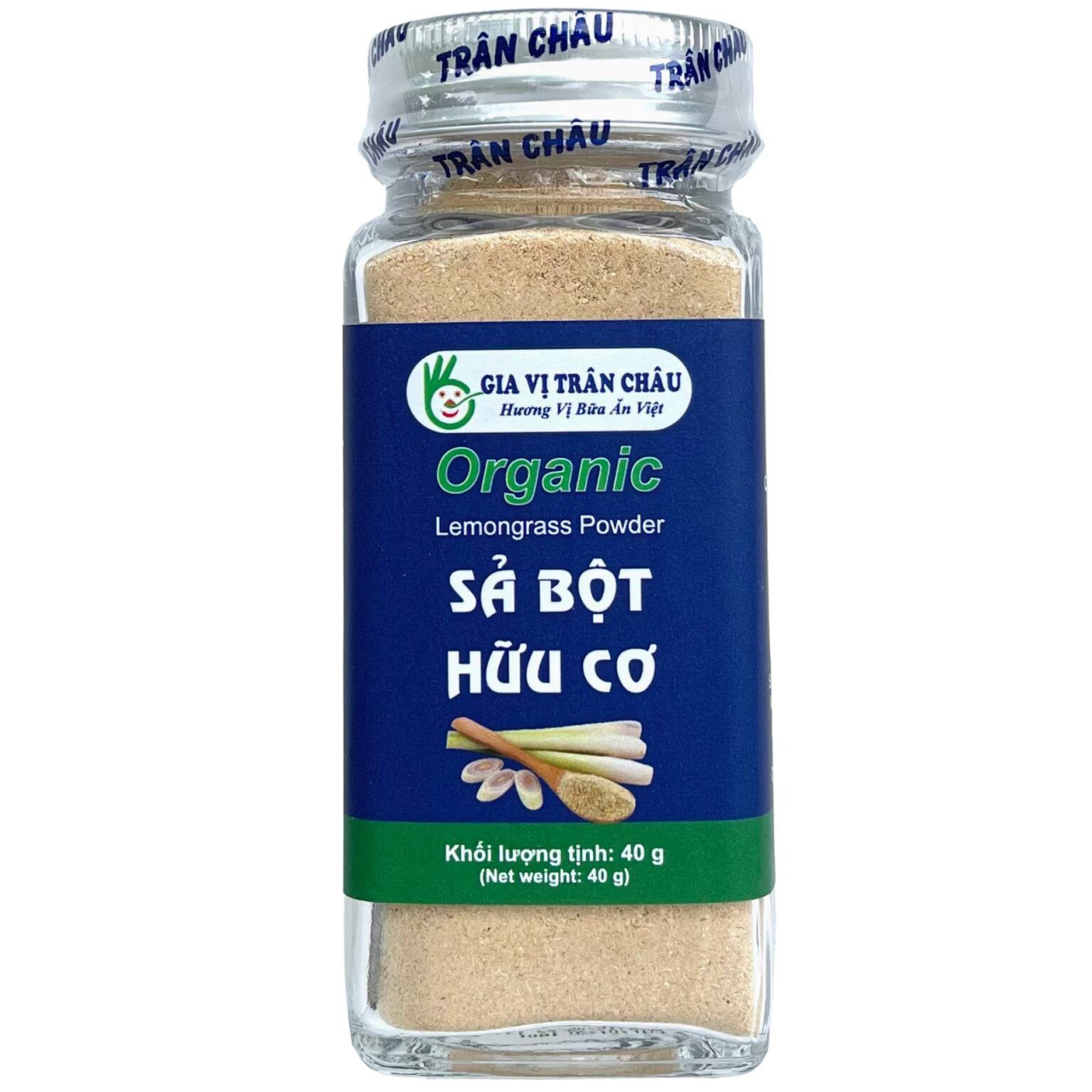  SẢ BỘT HỮU CƠ TRÂN CHÂU 40G 