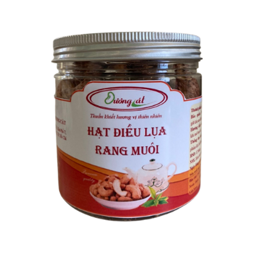  HẠT ĐIỀU LỤA RANG MUỐI 165G 