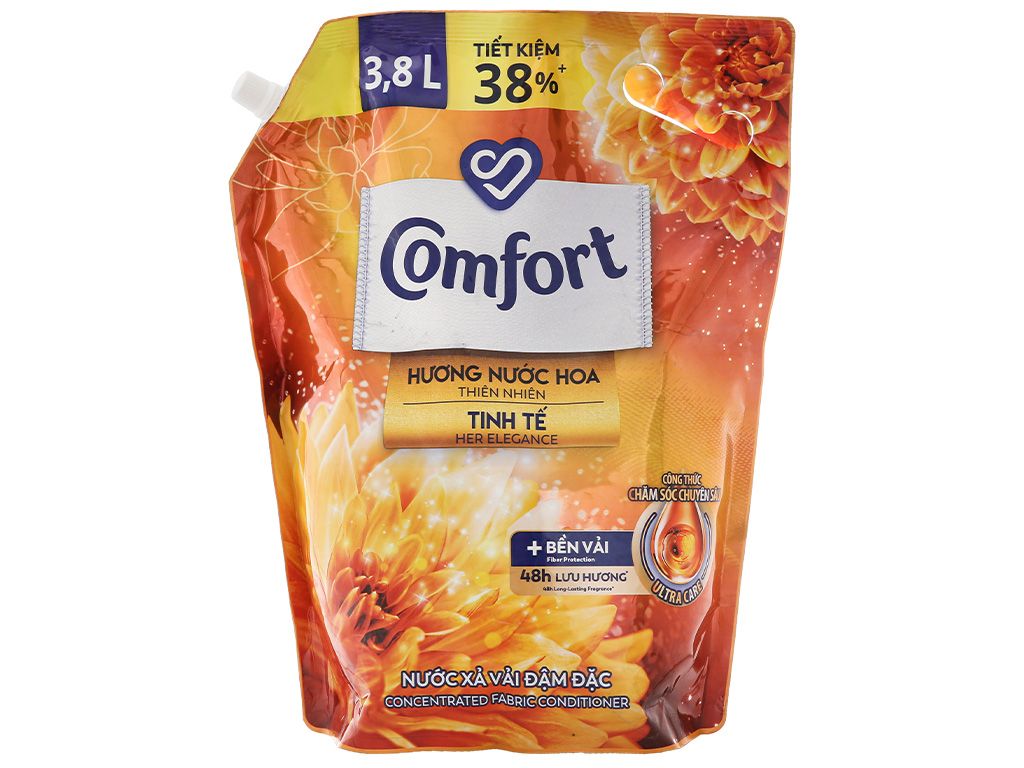  COMFORT CSCS HƯƠNG NƯỚC HOA THIÊN NHIÊN TINH TẾ 3.8L 