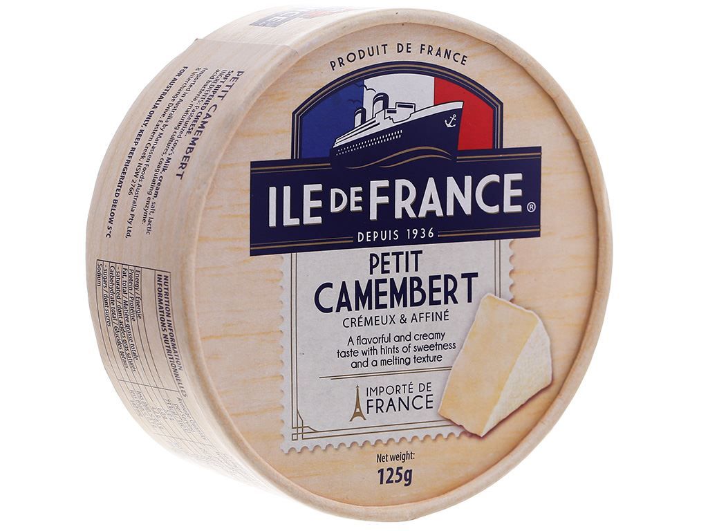  PHÔ MAI ILE DE FREANCE PETIT CAMEMBERT 125G 