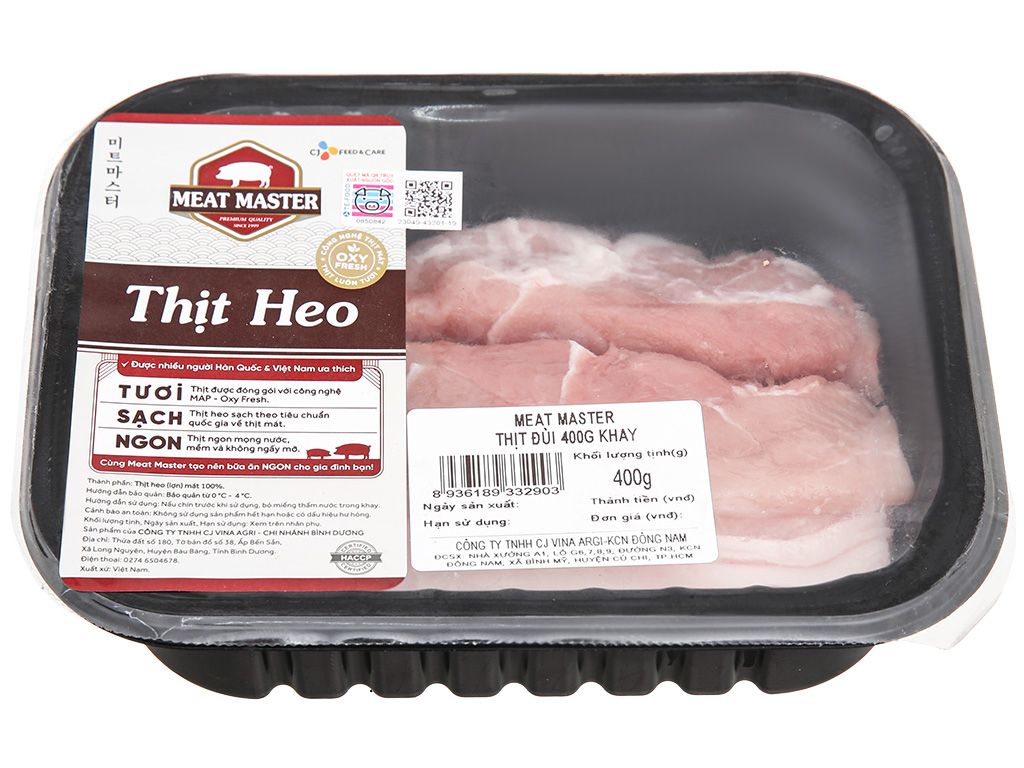  THỊT ĐÙI MEAT MASTER 400G 