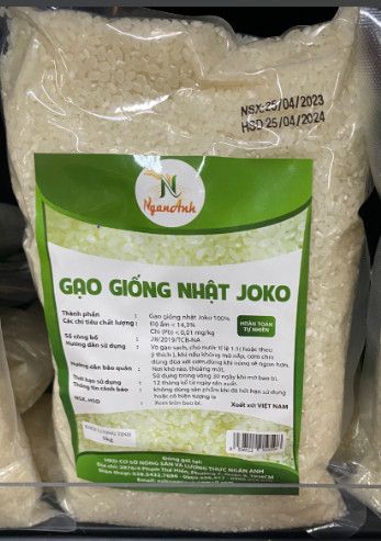  GẠO GIỐNG NHẬT JOKO 1KG 