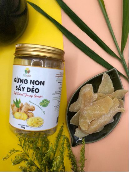  GỪNG NON SẤY DẺO HŨ 125G 