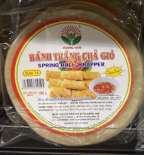  BÁNH TRÁNG CHẢ GIÒ 16CM 360G 