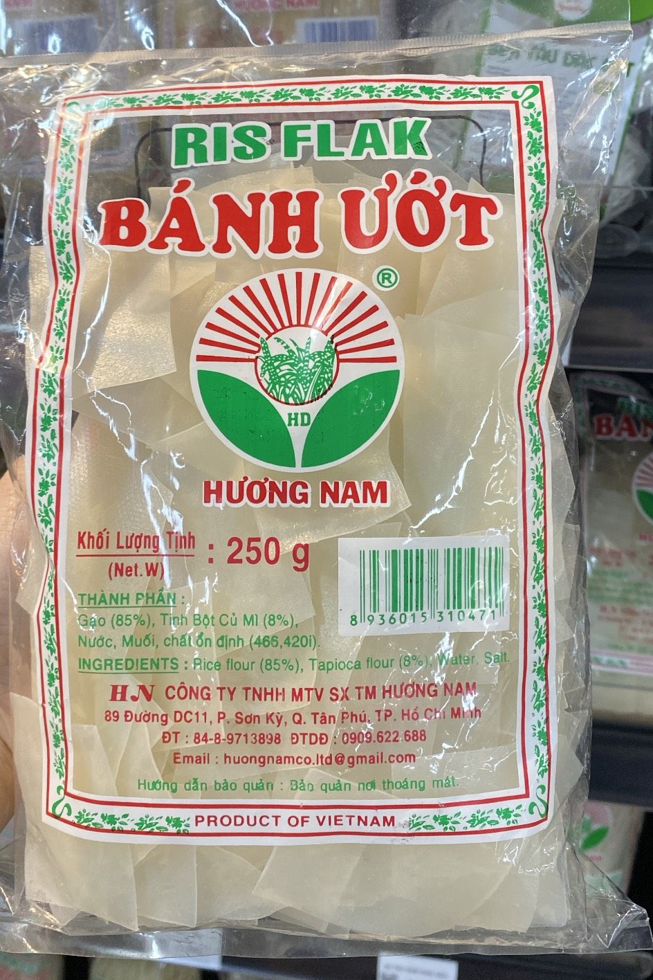  BÁNH ƯỚT 250G 